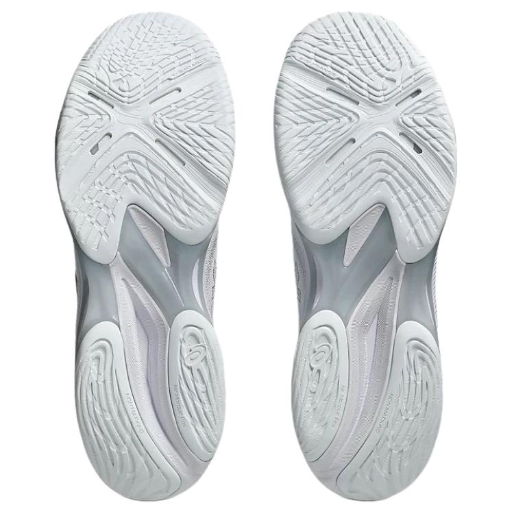 Asics Netburner Ballistic FF 4 Comfortable Sports Volleyball Shoes Unisex Shoes White Silver 1053A070-105
