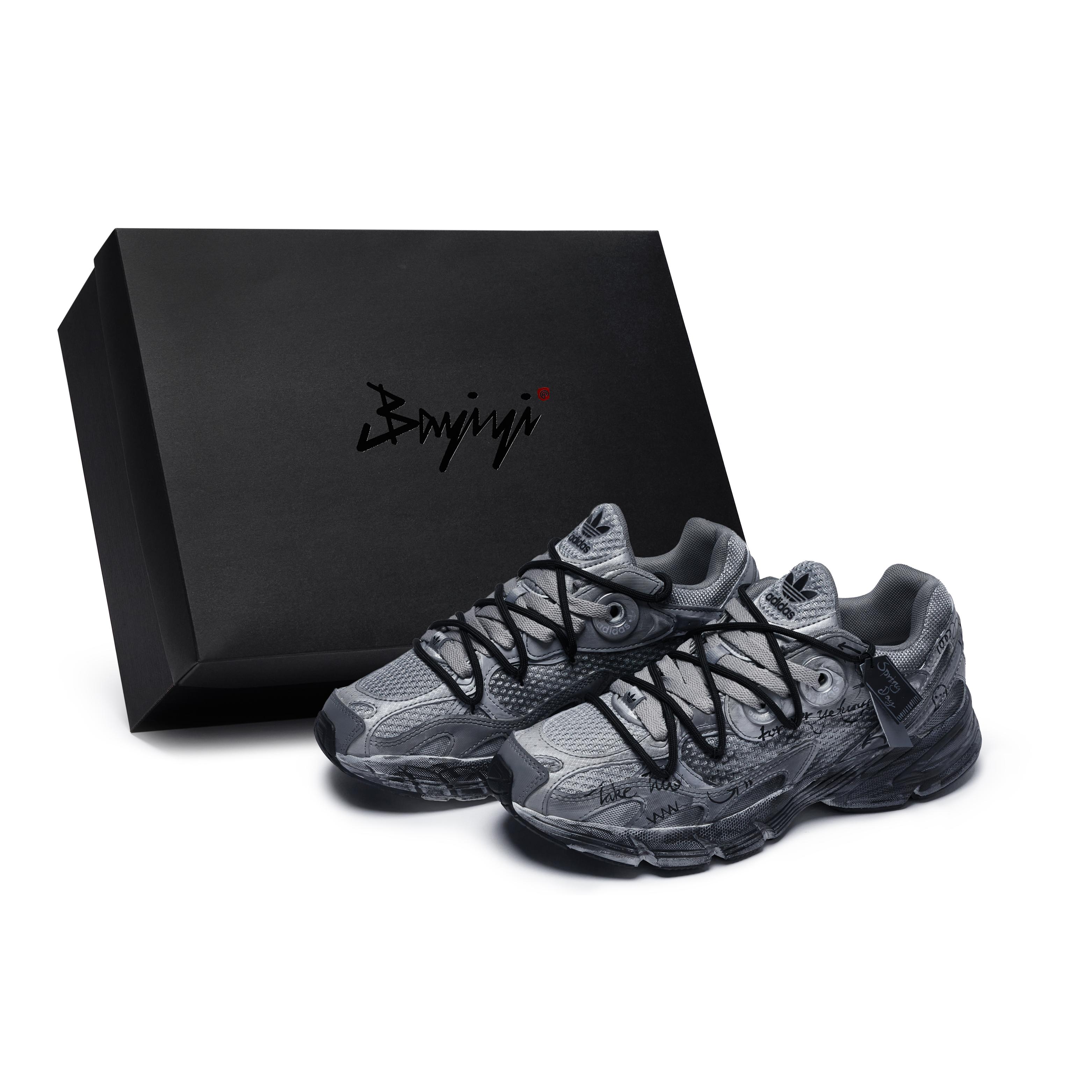 Adidas Originals Astir Casual Shoes Women s Low top Gray/Black JH7349(Team80-S-BOX) 35⅔