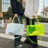 Borsa Tote da Viaggio in PVC Stile Transfrontaliero per Uomo e Donna con Design Impermeabile e Grande Capacità