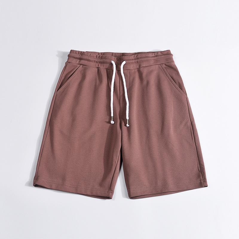 Macaron Color Casual Summer Sports Shorts - Terry Cotton, Loose Fit, Unisex Style