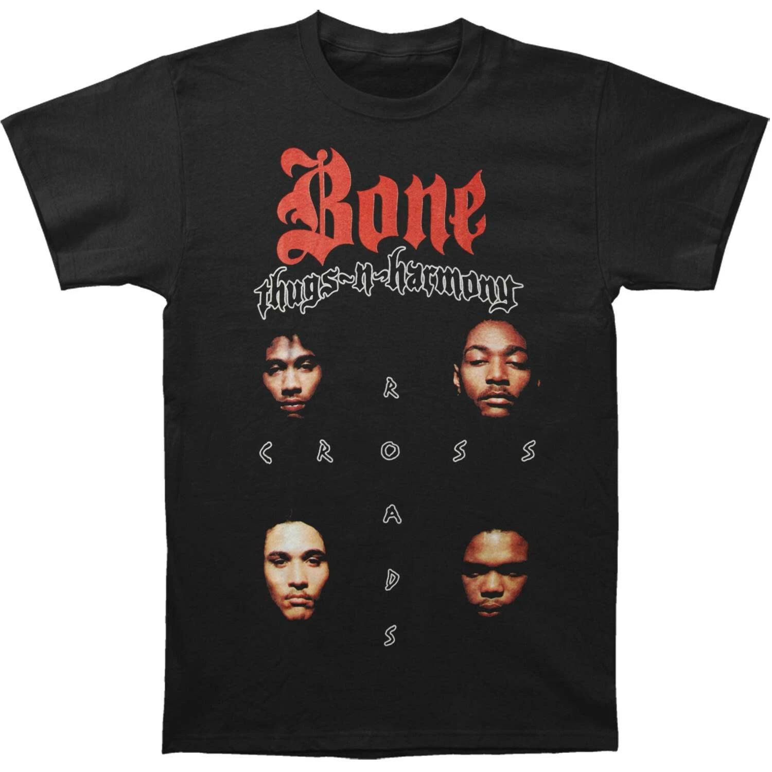 Authentic BONE THUGS-N-HARMONY Crossroads #2 Slim-Fit T-Shirt S-2XL NEW 4XL