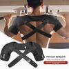 Removable Two-way Adjustment Pressurized Breathable Sports Shoulder Guards Double Shoulder Straps Double Back Guard Cover