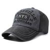 Gorra de béisbol unisex ajustable con bordado Nys, gorras retro, primavera otoño, deporte al aire libre, viaje para mujeres hombres