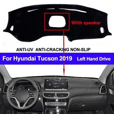 Car Dash Mat DashMat Κάλυμμα ταμπλό χαλί 2 στρώσεων για Hyundai Tucson 2019