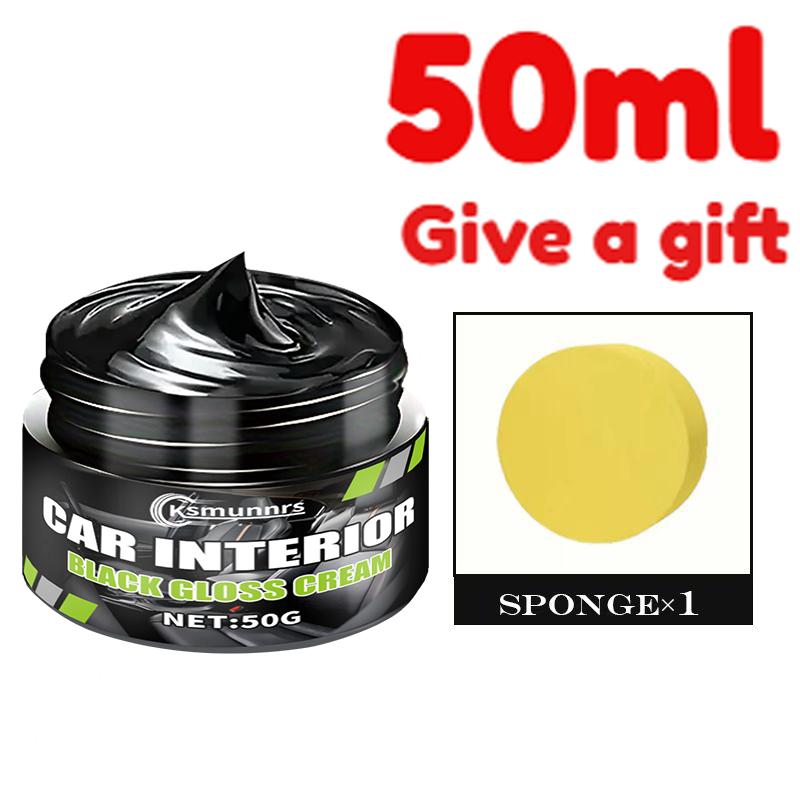

Car Interior Plastic Repair and Polishing Compound - Black Magic Gloss Restoration, Removes Scratches and Whitens, Deeply Cares