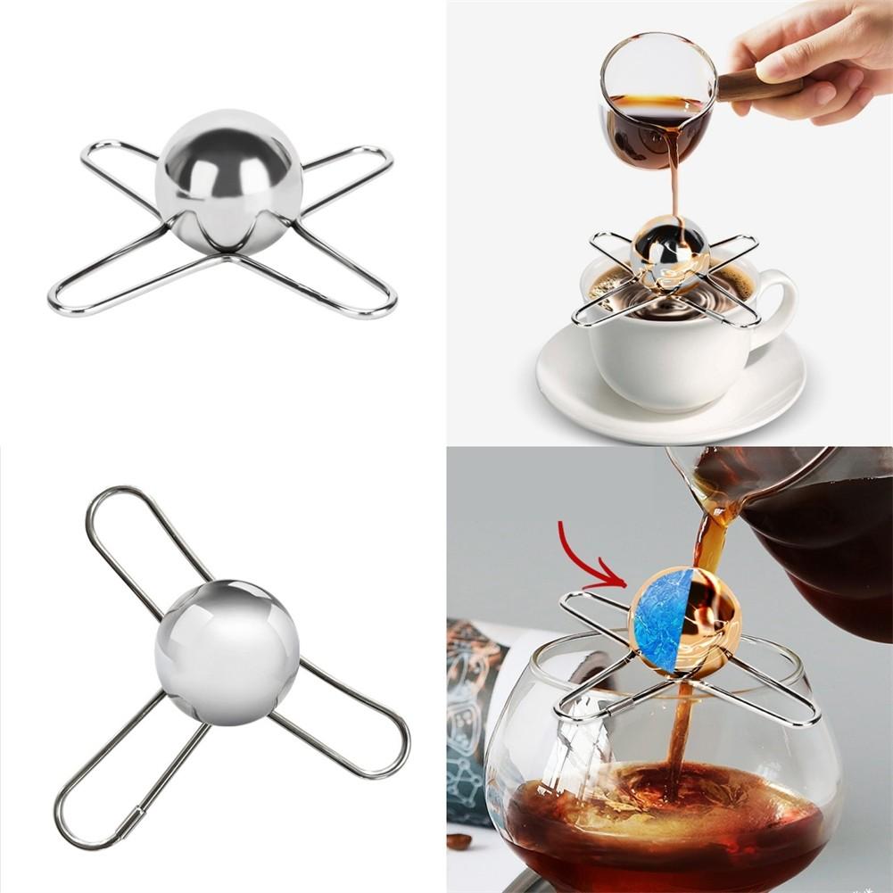 

Stainless Steel Espresso Coffee Ice Cube Ball High Quality B