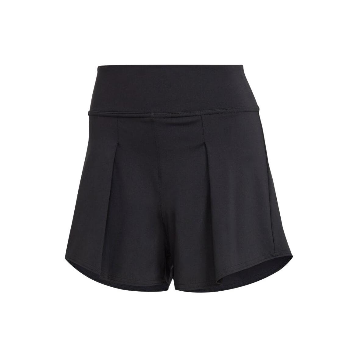 (WMNS) adidas Tennis Match Shorts Asia Sizing Black Women s HZ4298 XXL