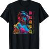 Cyberpunk anime meisje T-shirt(21)