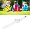 Ultrasonic Mosquito Repellent Bracelet with Time Display Anti Mosquito Wristband for Outdoor(Black )