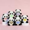 Premium Scented Panda Pendant Backpack: Dressed-Up Panda Doll In Various Styles