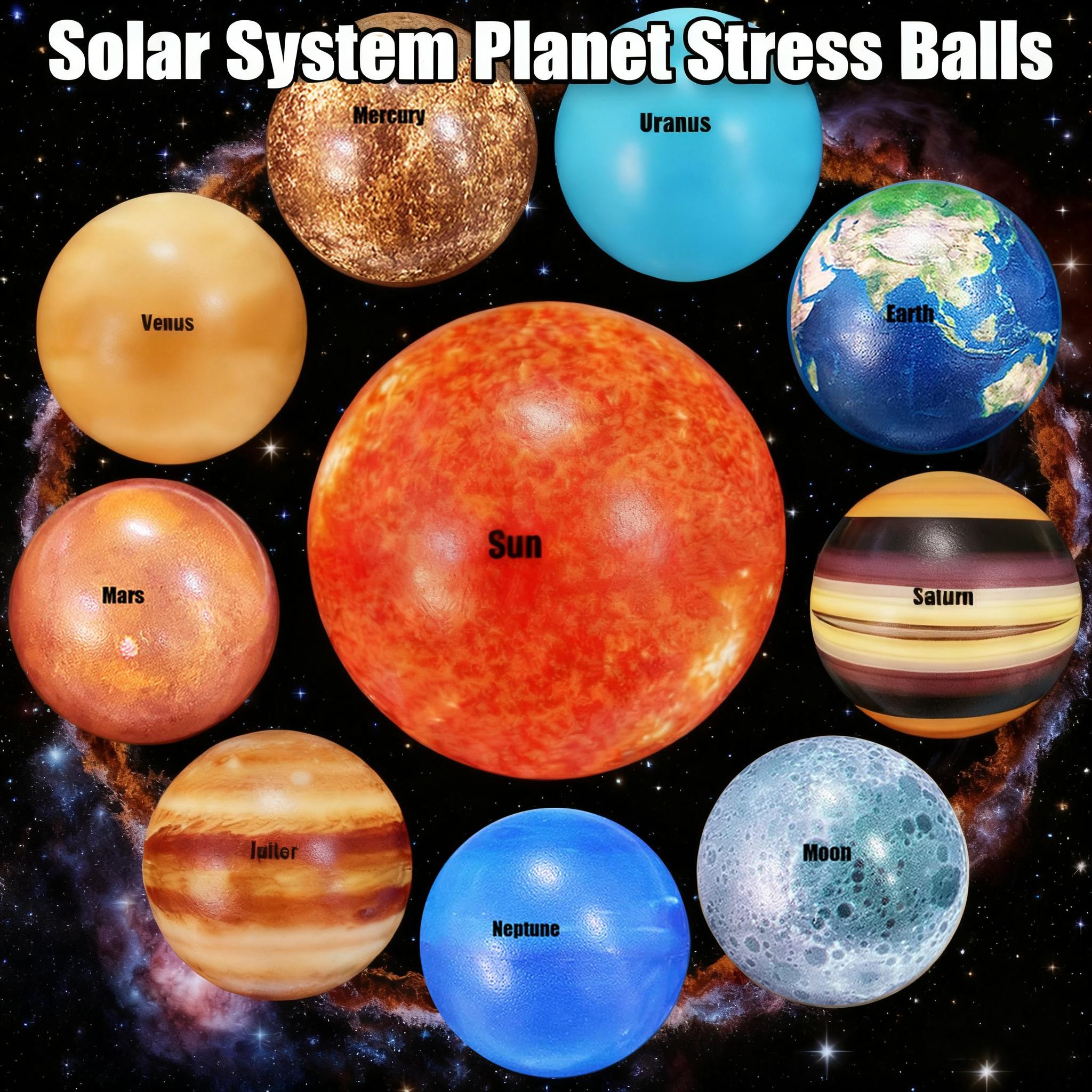 

Solar System Planet Stress BallsStress Relief Planets Balls Instructive ToysAnti Stress Balls designed for AdultsParty Birth Date Gifts -A9766
