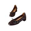 Flat Shoes Women Ballerinas Round Toe Bowtie Slip On Ballet Flats Lazy Loafers Moccasins Ladies Casual Flats Shoes 2025