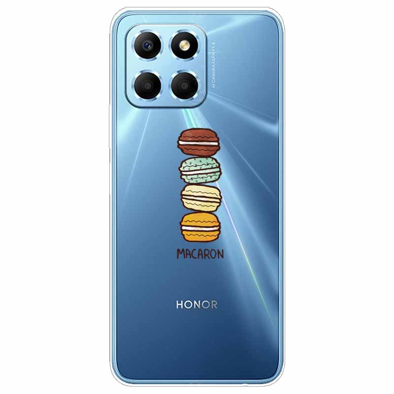 For Honor X6 Case HonorX6S Transparent Soft TPU Silicon Phone Cover For Huawei Honor X6S 2022 Case 6.5 Inche VNE-LX1 Clear Funda