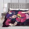 Hoshino Anime Oshi No Ko Blankets Quality Soft Warm  Throw Blanket Winter Students Couch Chair Sofa Bed Print Bedspread