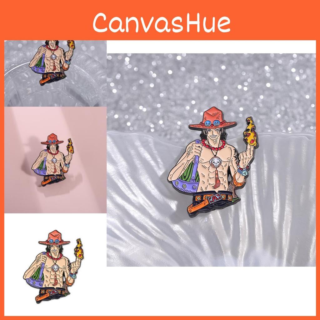 Unique Anime Character Brooch Stylish Metal Badge For Cosplay And Fashion Accessories