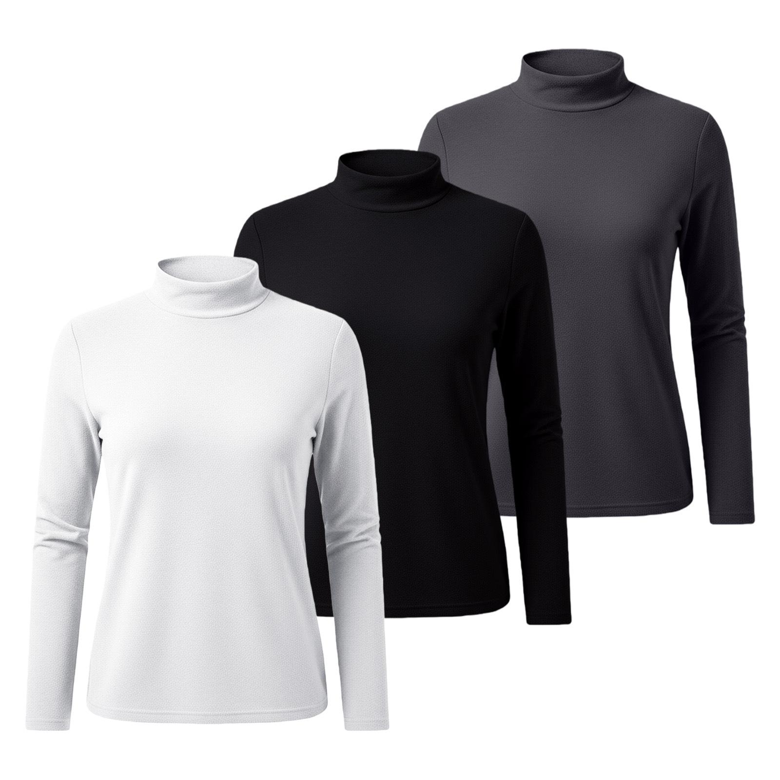 

Женская зимняя футболка с длинным рукавом из немецкого бархата, теплая нижняя часть, топ XXL