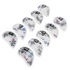 10pcs Golf Iron Covers Skull Pattern PU Scratch Proof Club Iron Head Protector for Daily Use