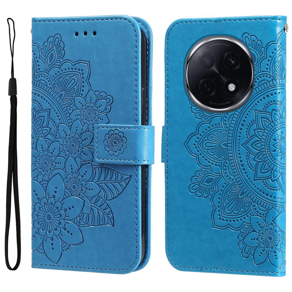 For Oppo F29 Pro 5G (Global)/A5 Pro 5G (China) Case Floral Pattern PU Leather Wallet Stand Phone Cover