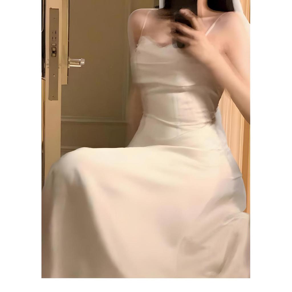 Dress Banquet Light Dress Beautiful Waist Thin Umbrella Skirt Women's Summer Temperament