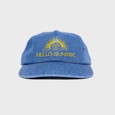 Washed OG Logo 6panel Cap_Denim Blue