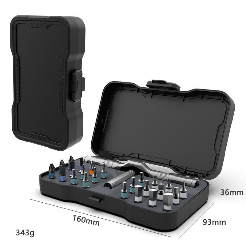 

24-42 in 1 Ratchet Screwdriver Set Gearless Magnetic Design with S2 Steel Bits Ultimate Repair Tool Kit for DIY Home Maintenance