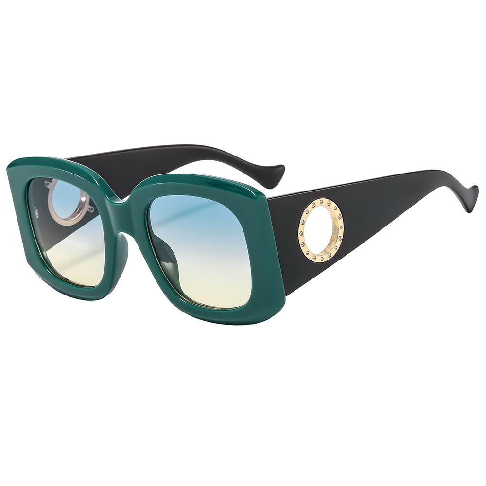 

New Oversized Square Sunglasses Women Vintage Designer Fashion Men Sun Glasses Male Shades UV400 Luxury Brand Female Oculus as picture