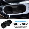For Toyota Corolla 2019-2025 Corolla Cross 2021-2025 Center Cup Holder Silicone Non-Slip Center Control Storage Accessories