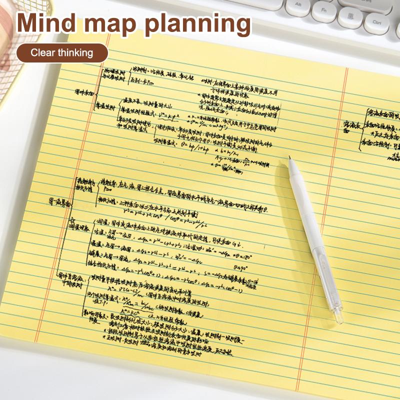 50Sheets Thickened A3 A3 Notebook Mind Map Planning Tearable Draft Paper Students Writing Legal Pad Back To School Gift