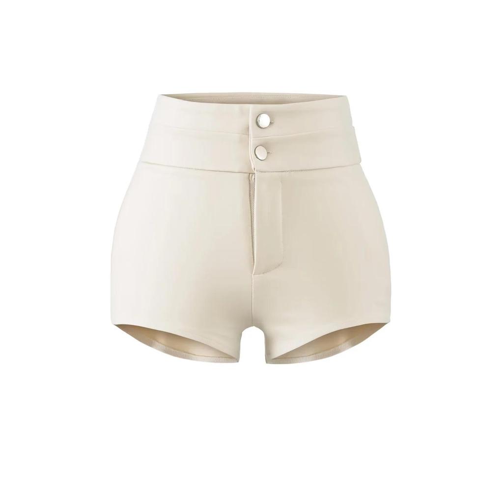 Pantalones Cortos Adelgazantes de Cintura Alta Pure Desire Primavera 2026: Pantalones Cortos Casuales de Moda, Versátiles y Realzadores de Cadera para Mujer