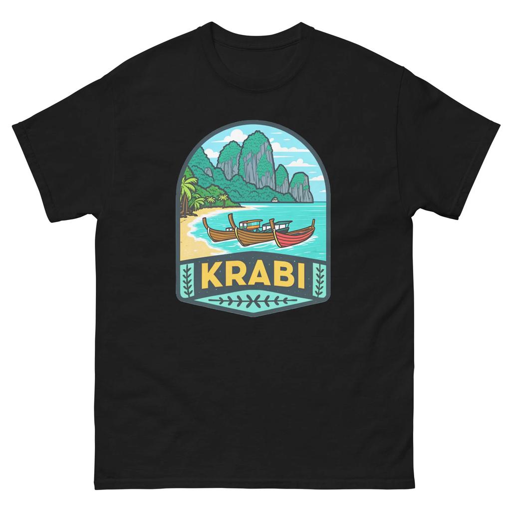 Krabi World Travel Urban Area City T-Shirt