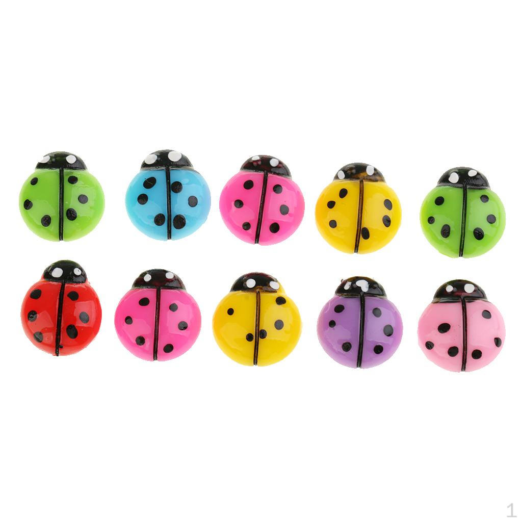 10 Pieces Resin Flatback Embellishment Decoration