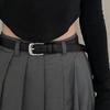 New Fashion Versatile Thin Belt Decorative Suit Waist Jeans Belt Skirt Black With T7L0