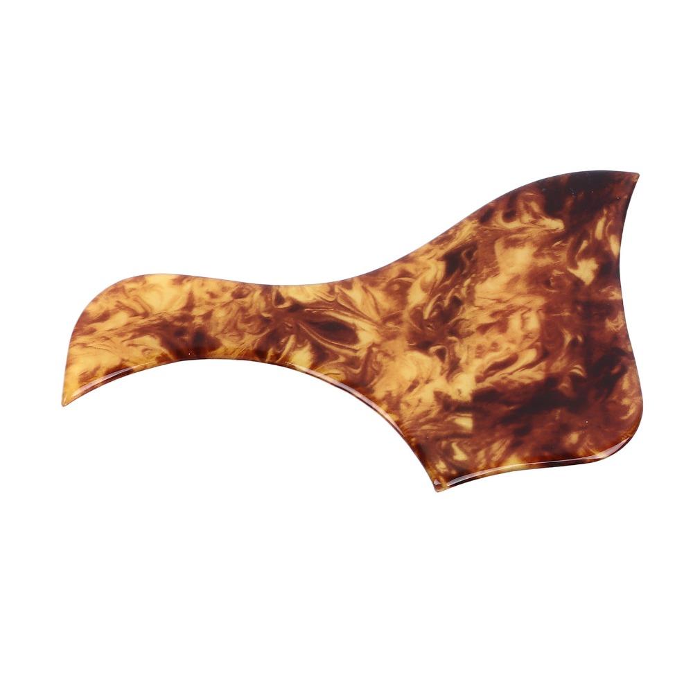 Thickened Guitar Pickguard Clear Amber Scratch Plate Acoustic Guitar Pickguard  Acoustic Guitar
