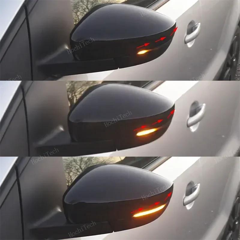 2ks LED dynamické směrové světlo na boční zrcátko pro VW Volkswagen Polo MK5 6R 6C 2009-2017