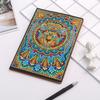 Neues Notizbuch Diamantmalerei Kinder DIY Kreativ Speziell geformter Heller Diamant 50 Seiten Notizbuch Aufkleber Diamant A5 Buch