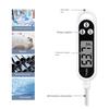 Temperature Detector 304 Stainless Steel Probe Fast Accurate Food Thermometer Digital Display Dual Celsius