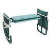 Siège-genouillère de jardin avec 2 poches à outils Hauteur Tabouret-banc de jardinage pliable pour s'agenouiller et s'asseoir
