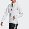 Adidas W Z.N.E Fz Logo Zip-Up Hoodie Women Jackets White HA7648