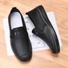 Men's Waterproof Non-slip Casual Leather Work Shoes for Spring & Summer