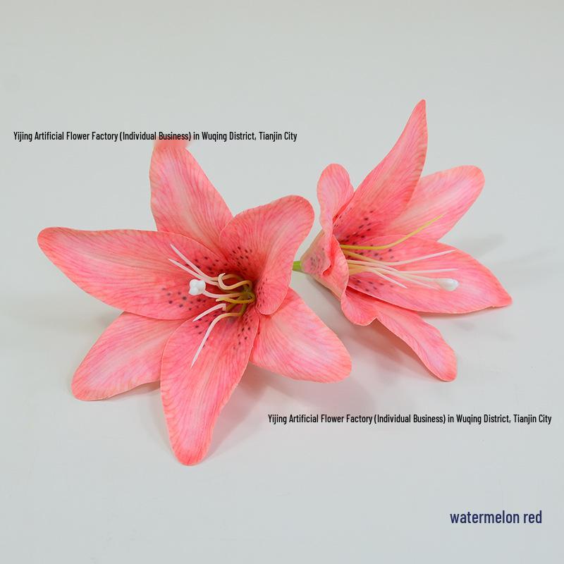 3D Silk Lily Hairpin & Headdress - Dance Prop & Floral Decoration