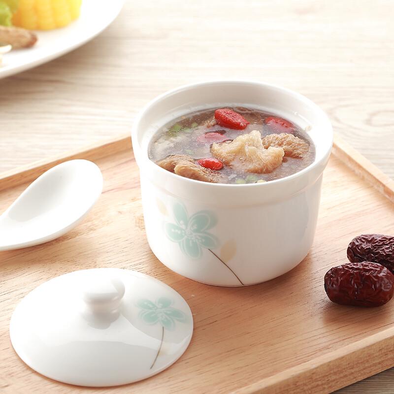 Remec White Porcelain Stew Bowl