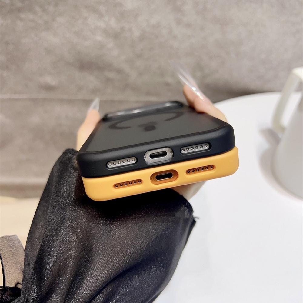 Luxury for Magsafe Magnetic Phone Case For iPhone 17 Pro Max Air 16 15 13 12 Smooth Skin Feel Matte Shockproof Protective Cover
