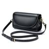 Women's Lightweight Small Crossbody Bag, Summer Genuine Leather Phe & Coin Purse, Cute Shoulder Messenger Pocket for Commuting