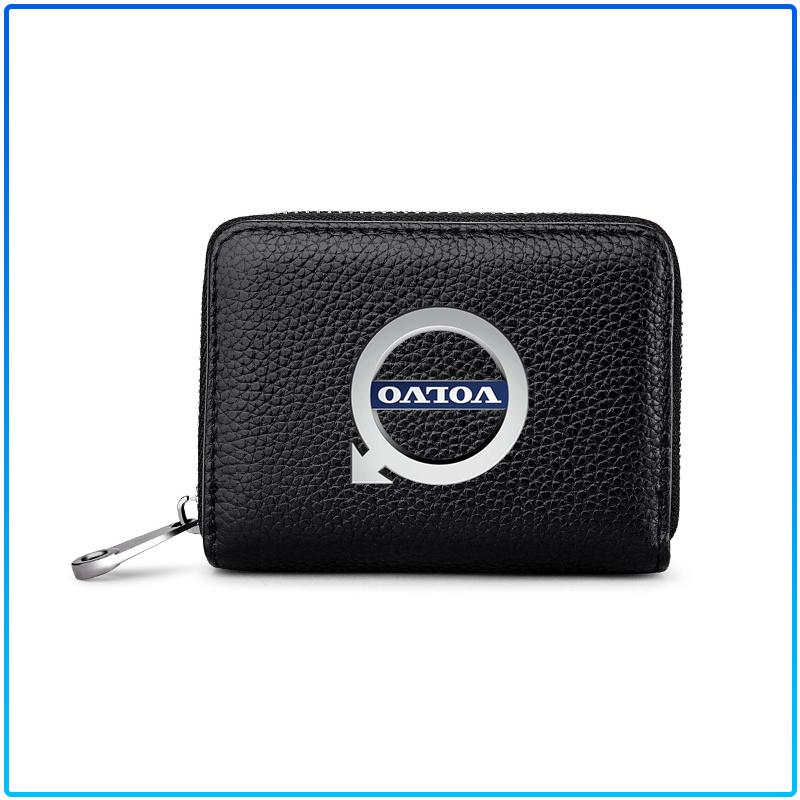 Driver License Holder Card Bag Driving ID Passport Card Wallet Sticker For Volvo 240 C70 S40 S50 S60 S70 S80 S90 V40 V50 V60 V90 XC40 XC60 XC90
