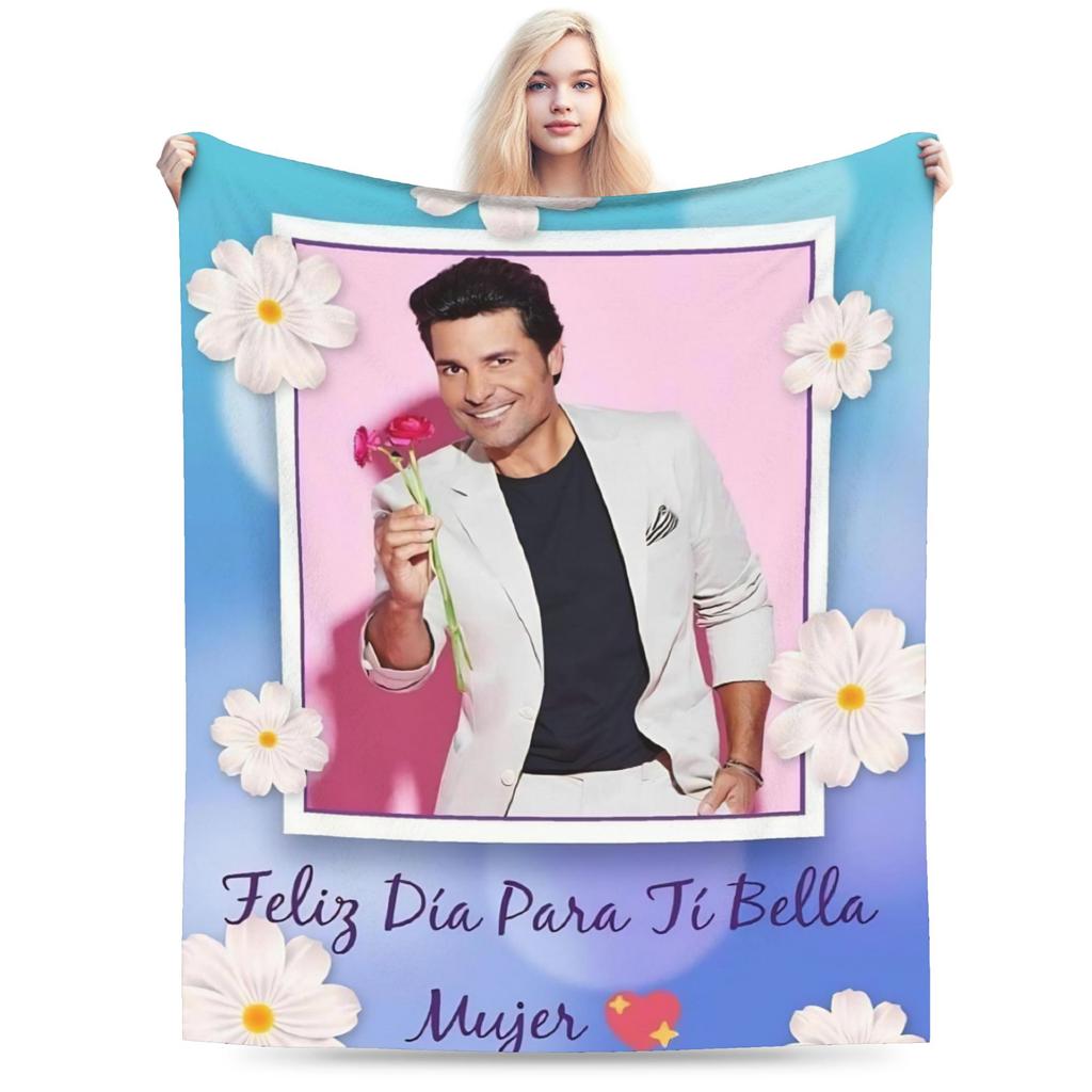 Chayanne Blanket Warm Soft Fluffy Plush Throw Blanket For Children Outdoor Flannel Bedspread Bed Cover