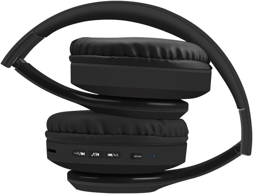 Wireless Headphones Bluetooth 5.3 Over-Ear Bluetooth Headphones Low Latency Closed-Back Design Built-in Microphone Lightweight and Comfortable