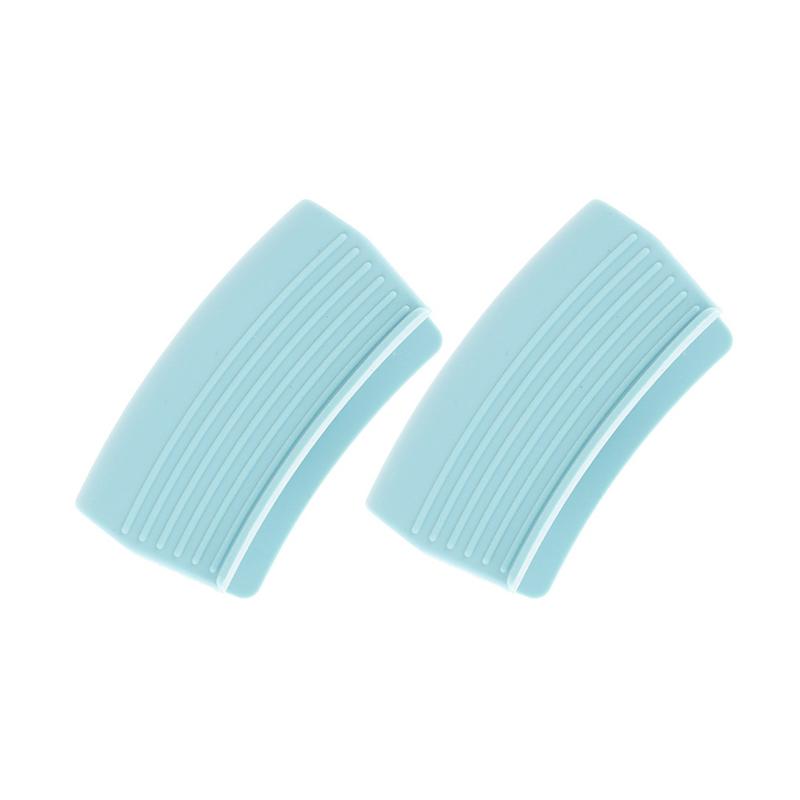 Pot Handle Silicone Grip Padsilicone Grey And Off-White Environmentally Friendly Materialheat Insulation And Non-Slip B