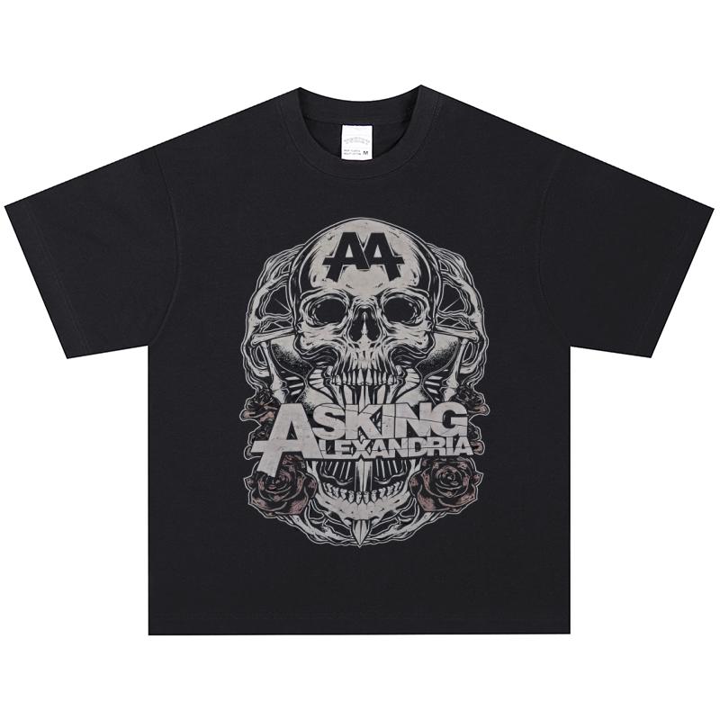 Asking Alexandria T-Shirt, Soft Fabric Casual Daily Wear M