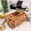 Gift wrapping paper Vintage yellow kraft paper wrapping paper Christmas gift box DIY wrapping paper-6pcs 50*70CM