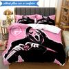 Scr-eam Horror Movie 3pcs K-pop Music Group Bedding set,Ideal for Bedroom, Dormitory,Including Duvet Cover And 2pcs Pillowcases,Fan Gifts